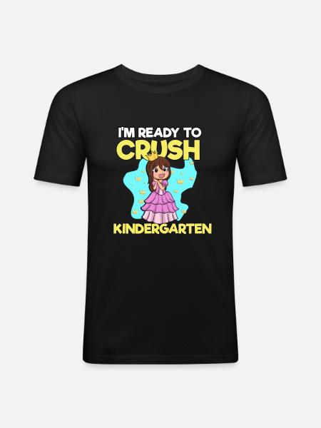 Kindergarten - Men's Slim Fit T-Shirt - black