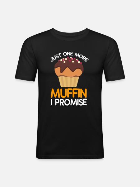 Muffin - Men's Slim Fit T-Shirt - black