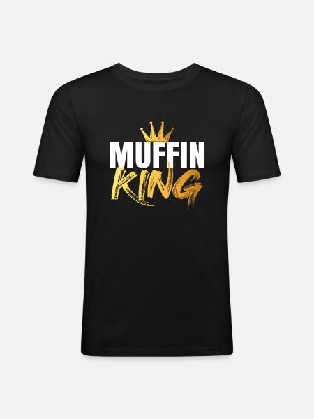 Muffin - Men's Slim Fit T-Shirt - black