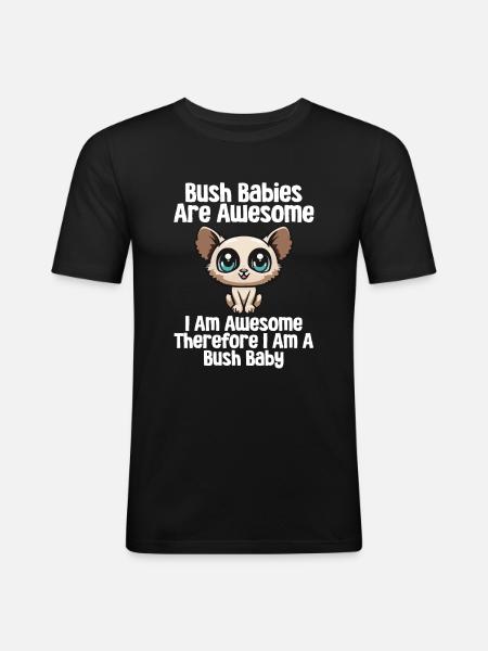Galago - Men's Slim Fit T-Shirt - black