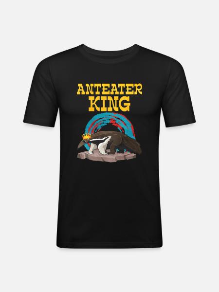Dear Anteater Gift - Men's Slim Fit T-Shirt - black