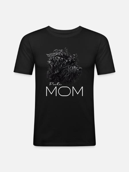 Puli Mama - Men's Slim Fit T-Shirt - black