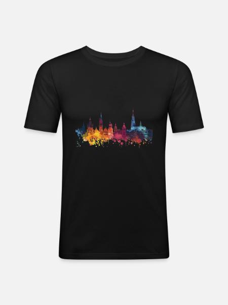 Walsrode - Men's Slim Fit T-Shirt - black