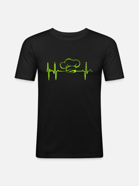 cook - Men's Slim Fit T-Shirt - black