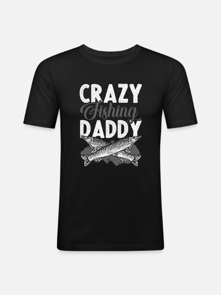 Fischer Papa - Men's Slim Fit T-Shirt - black
