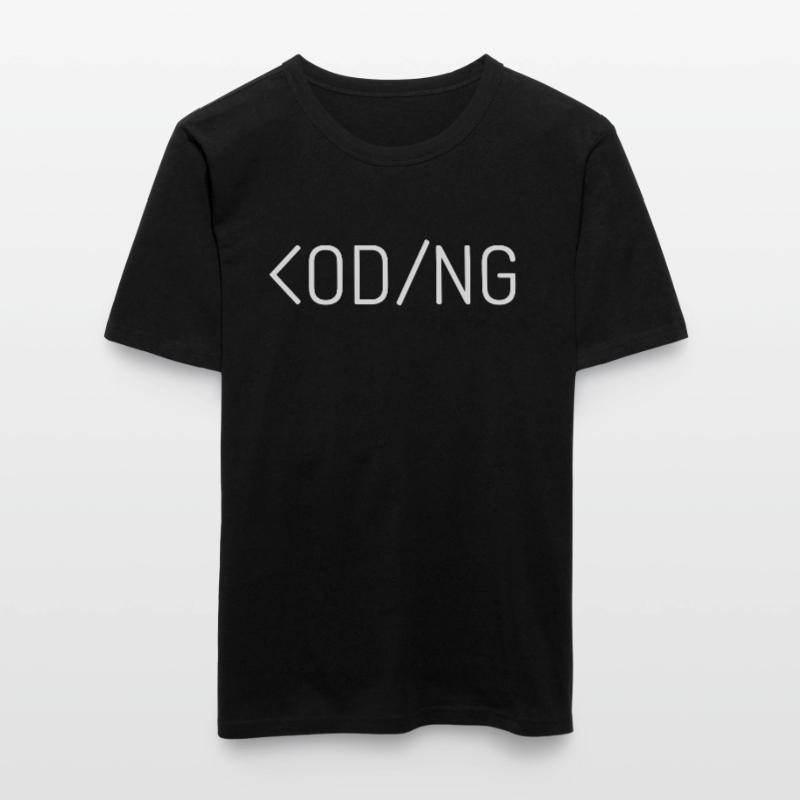Codage T-shirt près du corps Homme