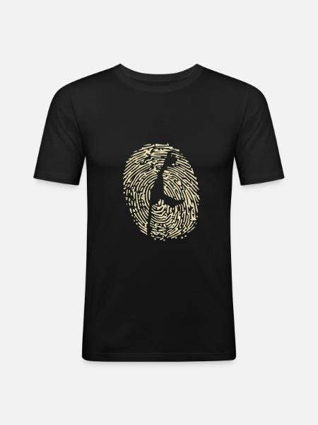 Sylt - Men's Slim Fit T-Shirt - black