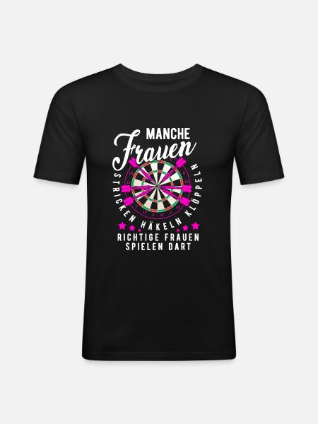 Dart - T-shirt près du corps Homme - noir