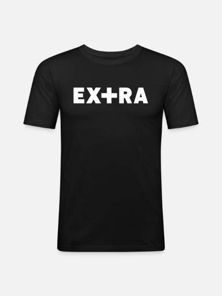 Extra - Men's Slim Fit T-Shirt - black