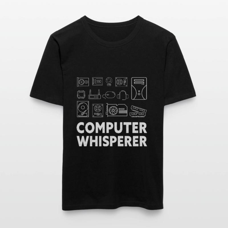 Tech Support Nerds Geek... Programmeur & Nerd T-shirt près du corps Homme