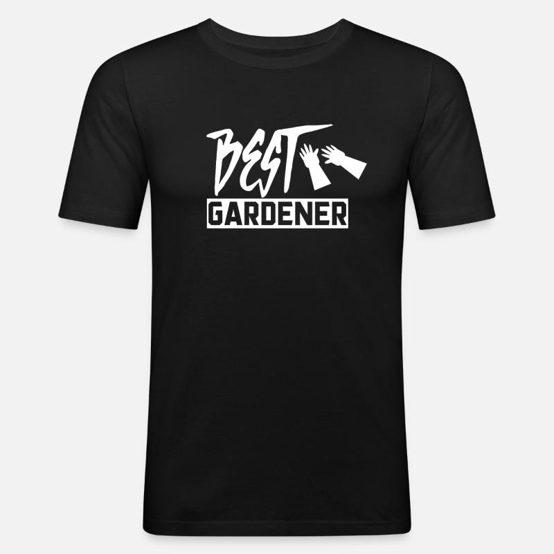 Gärtner Gärtner Gärtner Gärtner - Männer Slim Fit T-Shirt - Schwarz