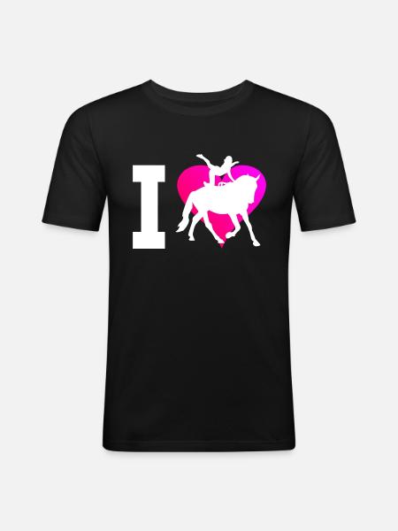 Gimnasia artística a caballo Disciplina atlética - Camiseta ajustada hombre - negro