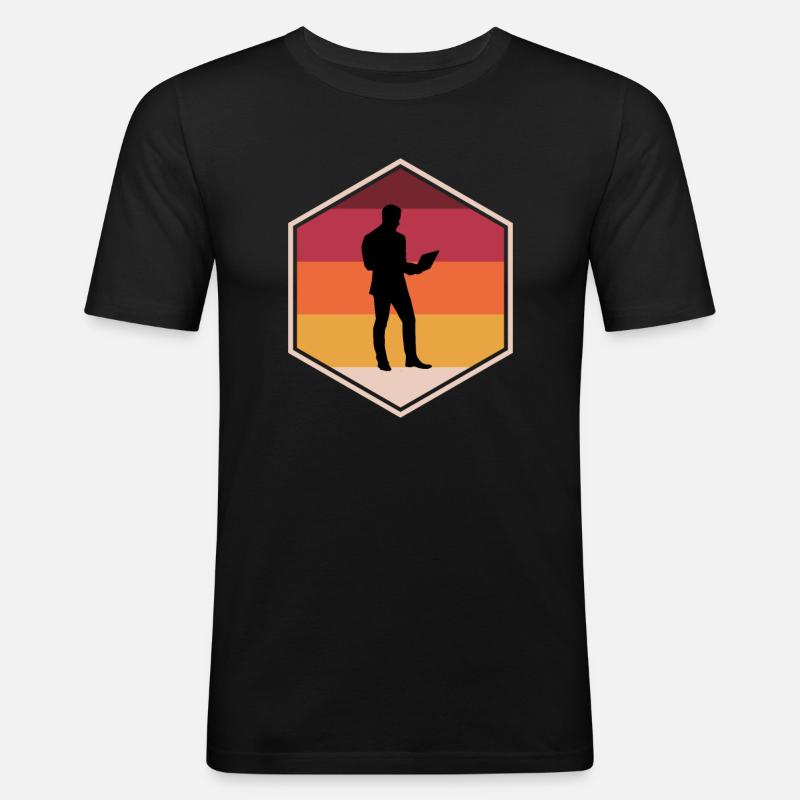 Good Programming Tshirt - Männer Slim Fit T-Shirt - Schwarz