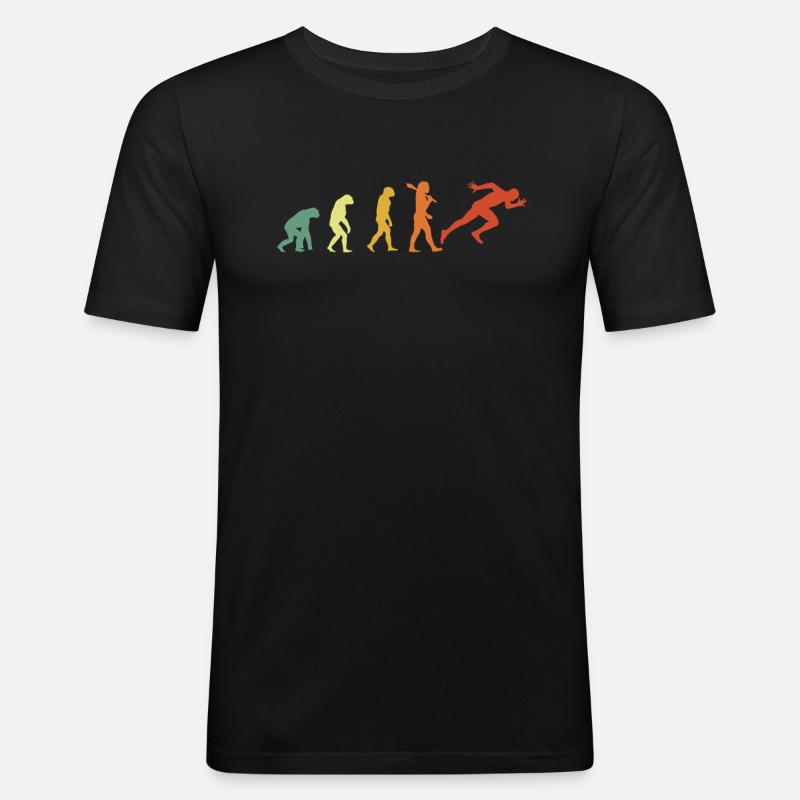 Sprinter Evolution Retro Edition - T-shirt près du corps Homme - noir