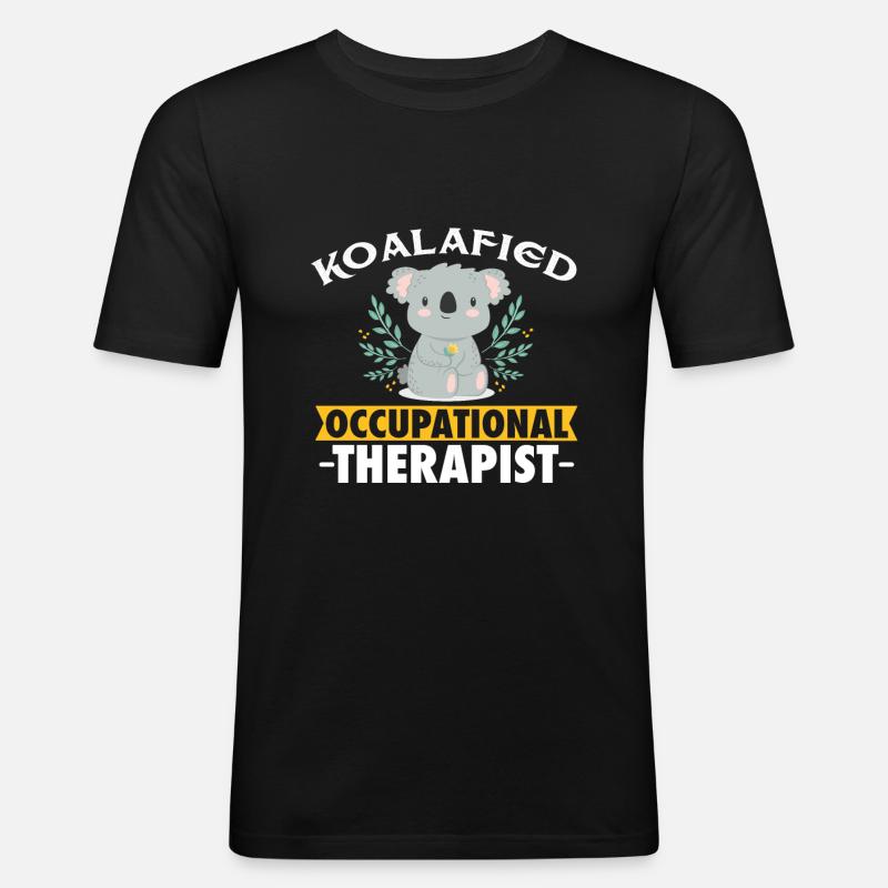 Occupational Therapist - Männer Slim Fit T-Shirt - Schwarz