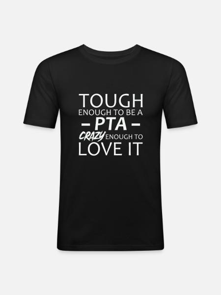 PTA Crazy Pharmacy - Men's Slim Fit T-Shirt - black