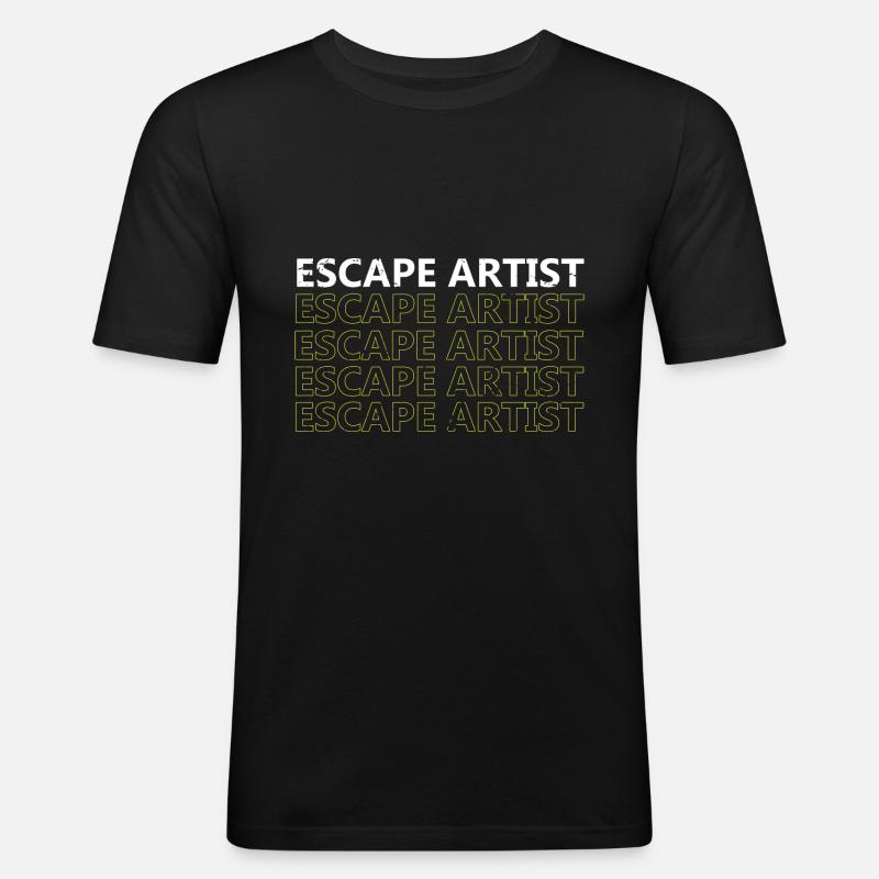 Lockpicking Lock Picking Aufsperrdienst Designs - Männer Slim Fit T-Shirt - Schwarz