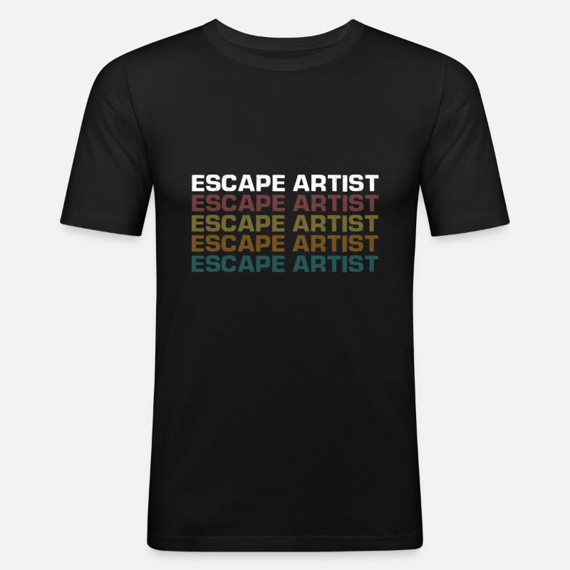 Lockpicking Lock Picking Aufsperrdienst Designs - Männer Slim Fit T-Shirt - Schwarz