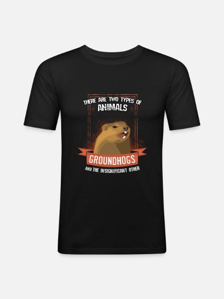 marmots - Men's Slim Fit T-Shirt - black