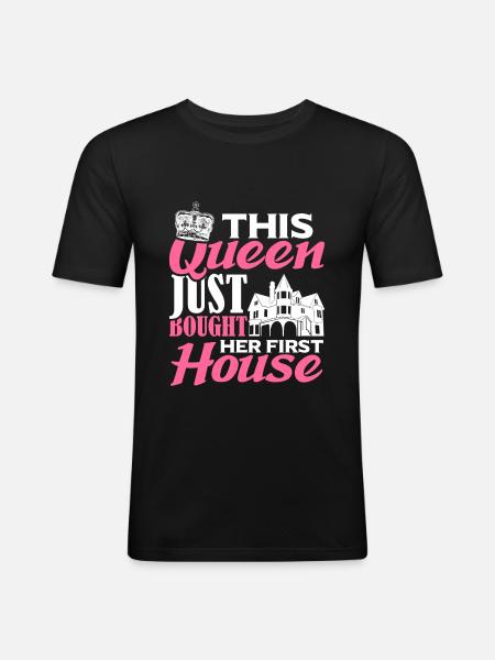 Homeowner Owner Gift Homeowner - Men's Slim Fit T-Shirt - black
