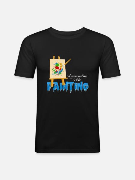 Artist - Men's Slim Fit T-Shirt - black