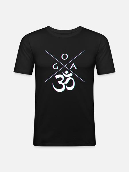 GOA - Men's Slim Fit T-Shirt - black