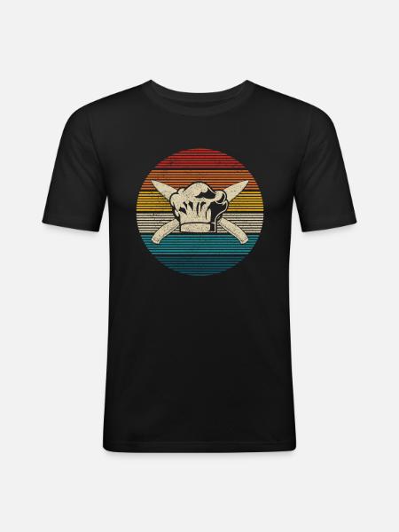 cook - Men's Slim Fit T-Shirt - black