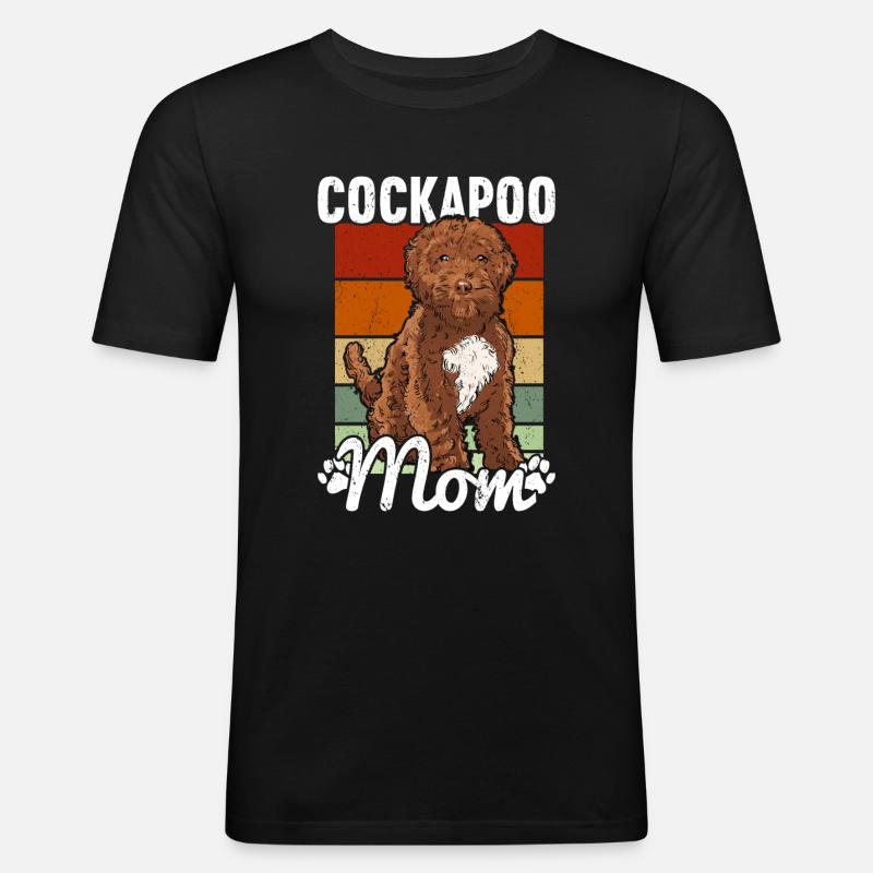 Cockapoo - Men's Slim Fit T-Shirt - black