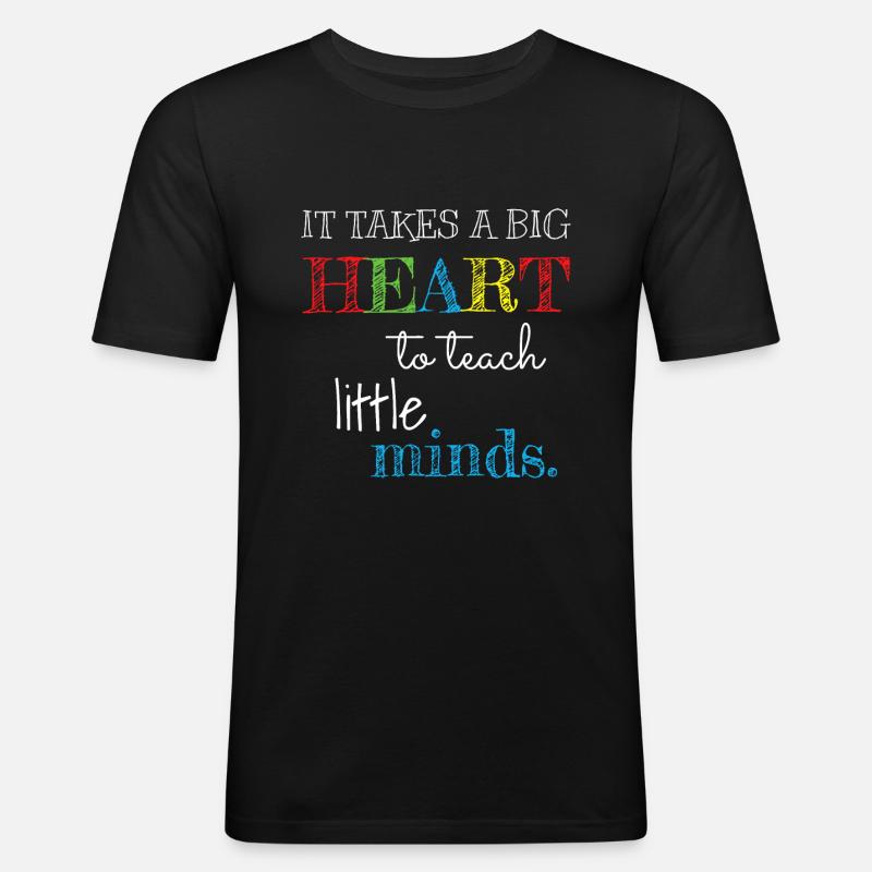Lehrer - Lehrer Wertschätzung Geschenk - Lehrer - Männer Slim Fit T-Shirt - Schwarz