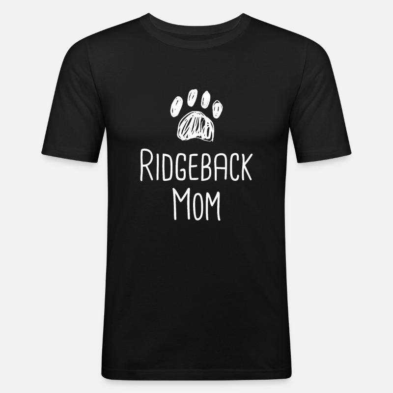 Rhodesian Ridgeback Dog Rhodesian Ridgebacks - Men's Slim Fit T-Shirt - black