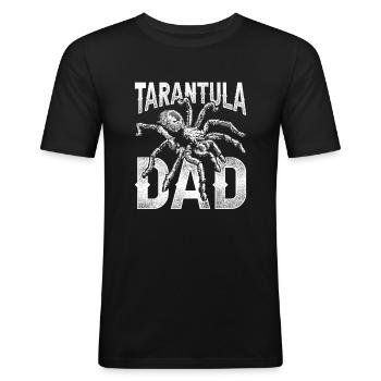 Vogelspinne Vogelspinnen Tarantula Dad - Men's Slim Fit T-Shirt - black - Front - Nik (191cm)
