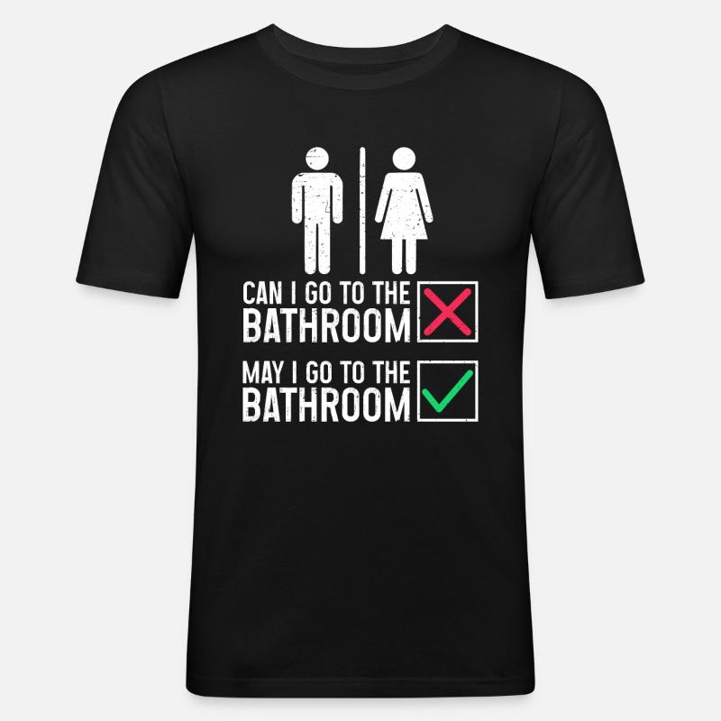 Englischlehrerin Englischlehrer Schule - Männer Slim Fit T-Shirt - Schwarz