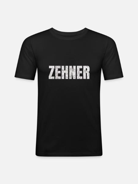 Midfield midfielder football offensive - Men's Slim Fit T-Shirt - black