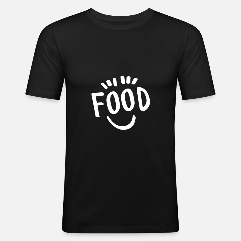 Essen - Männer Slim Fit T-Shirt - Schwarz
