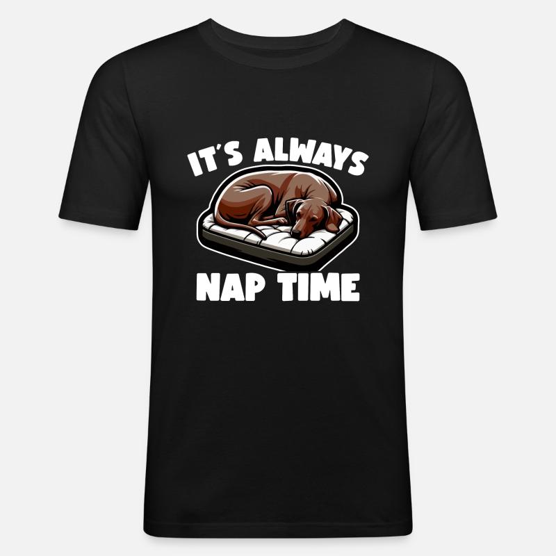 Rhodesian Ridgeback Dogs Rhodesian Ridgebacks - Men's Slim Fit T-Shirt - black