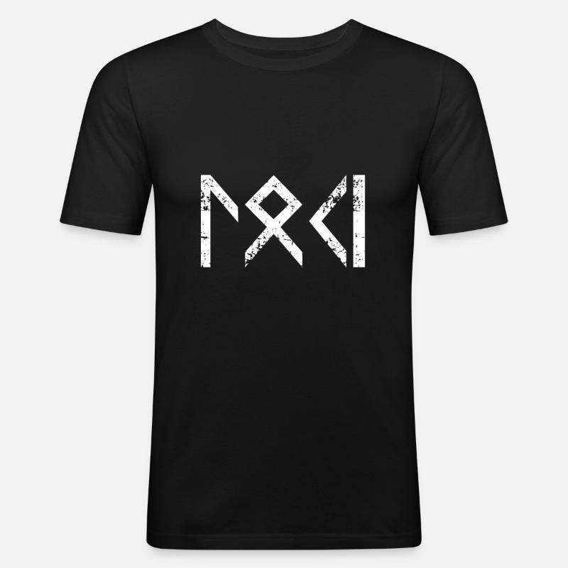 Loki - Männer Slim Fit T-Shirt - Schwarz
