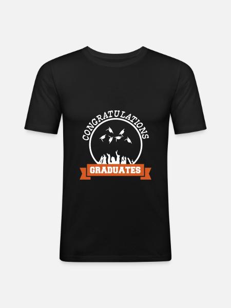 Graduates - Graduates - Men's Slim Fit T-Shirt - black