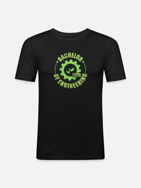 Bachelor of Engineering Ingenieurtechnik - Men's Slim Fit T-Shirt - black