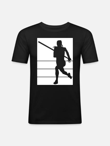 Athlétisme - T-shirt près du corps Homme - noir