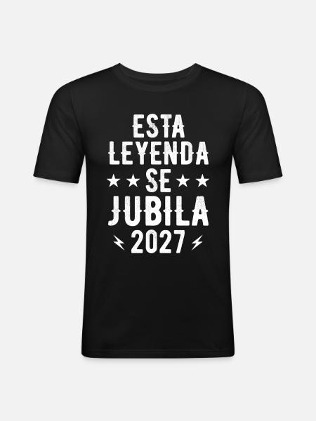 This Legend Retires 2027 - Men's Slim Fit T-Shirt - black