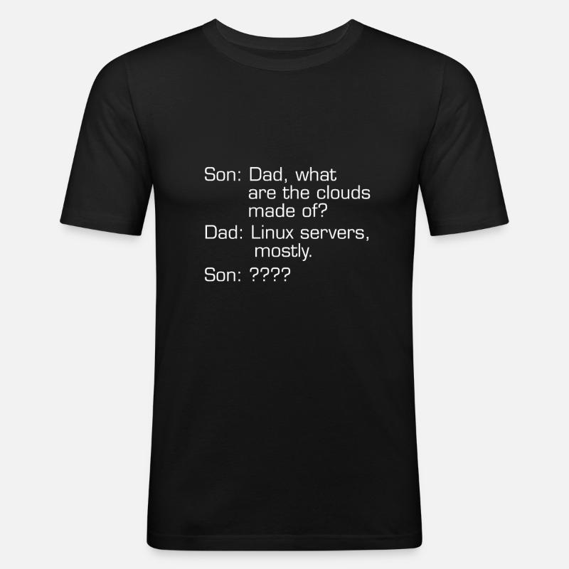 Webentwickler Computer-Programmierer Software-Codi - Männer Slim Fit T-Shirt - Schwarz