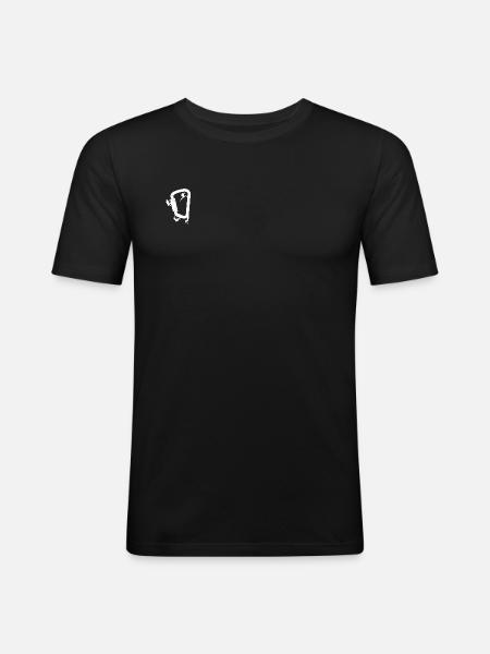 Klettern climb boulder - Männer Slim Fit T-Shirt - Schwarz