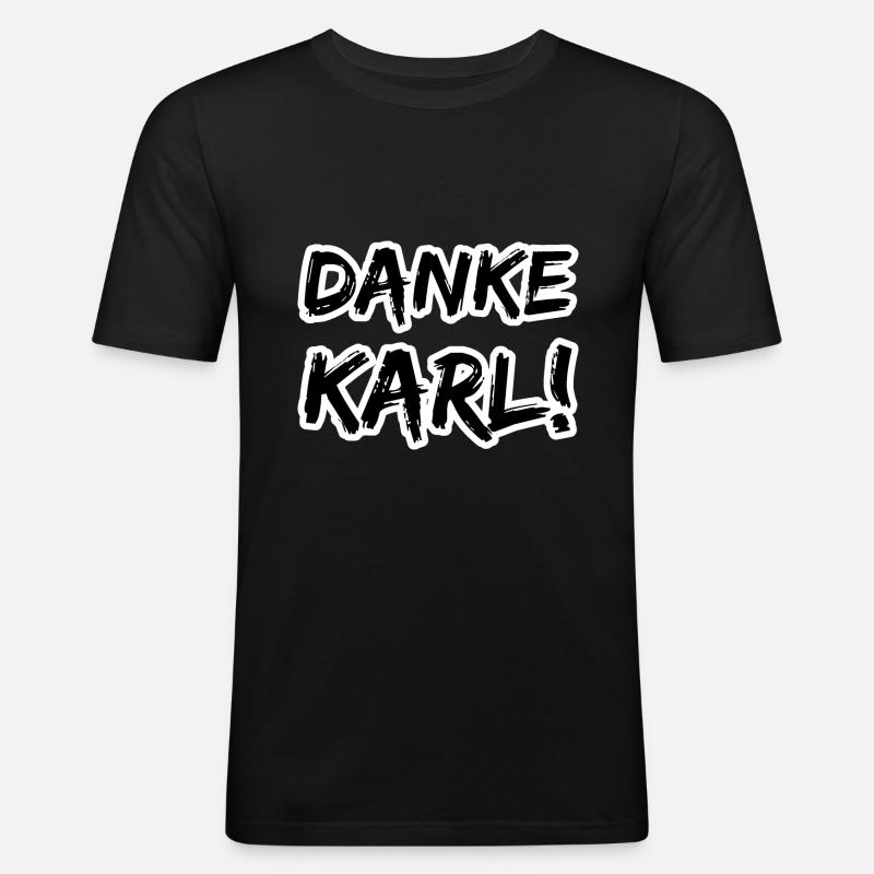 Bubatz - Männer Slim Fit T-Shirt - Schwarz