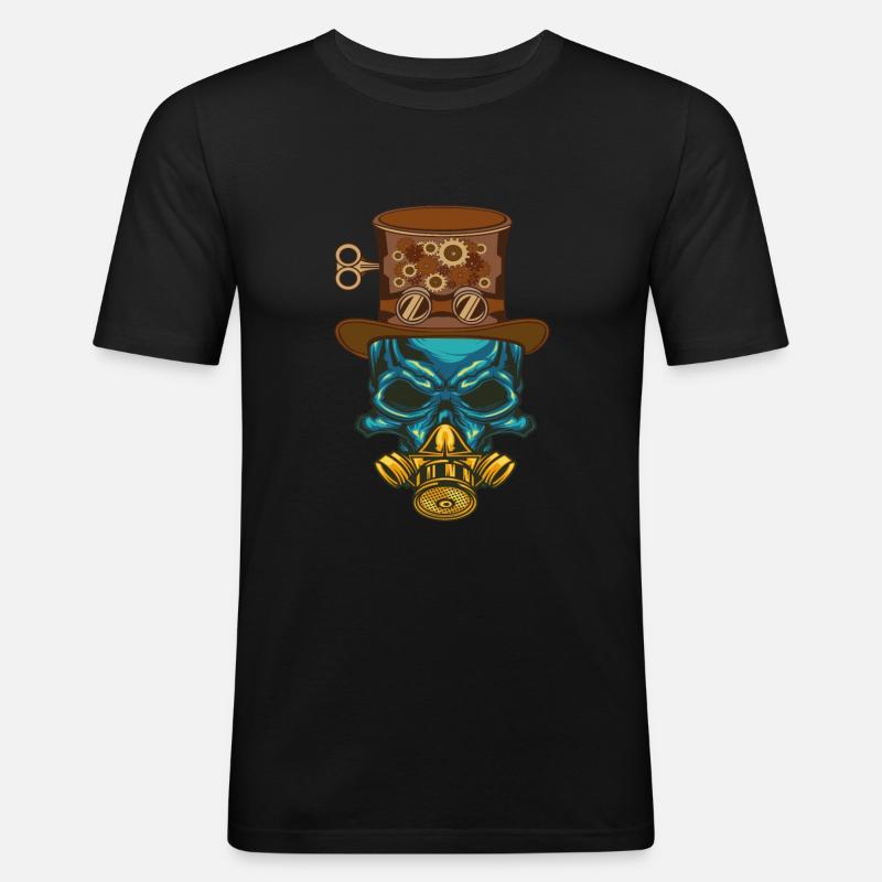 Steampunk Steampunker Steampunks Steampunkers - Männer Slim Fit T-Shirt - Schwarz