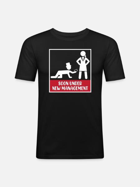 Ehemann Bräutigam Junggesellenabschied - Männer Slim Fit T-Shirt - Schwarz