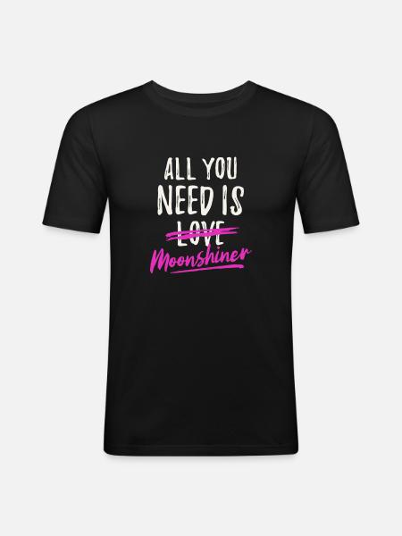 front 84371607426084591 - Men's Slim Fit T-Shirt - black