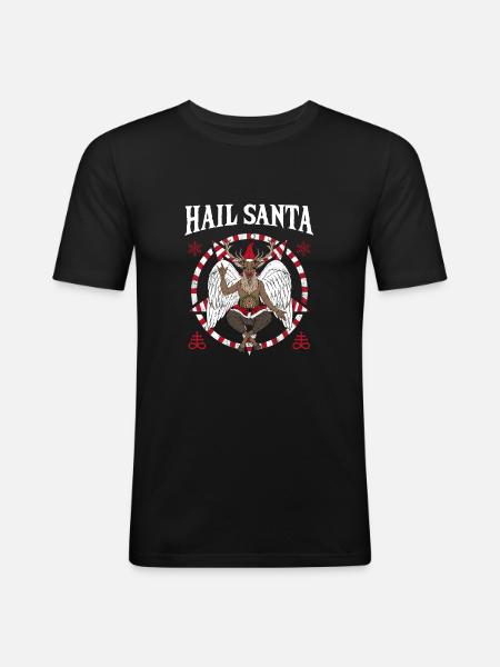 I Baphomet Death Metal - Men's Slim Fit T-Shirt - black