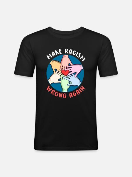 Woman Rights 6 - Men's Slim Fit T-Shirt - black