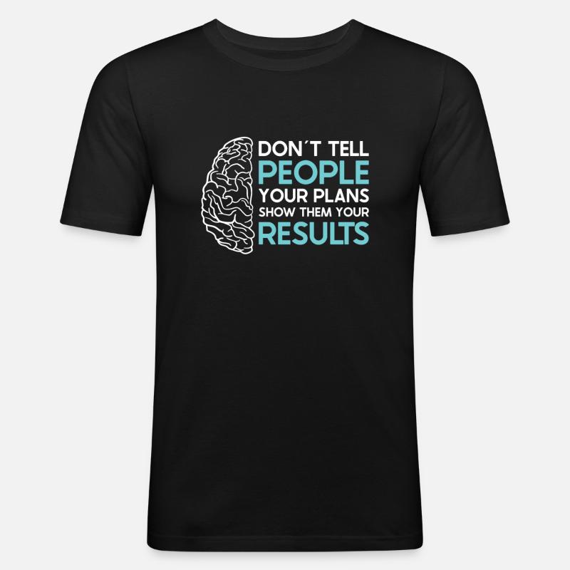 Schlaganfall Survivor Schlaganfall Bewusstsein - Männer Slim Fit T-Shirt - Schwarz