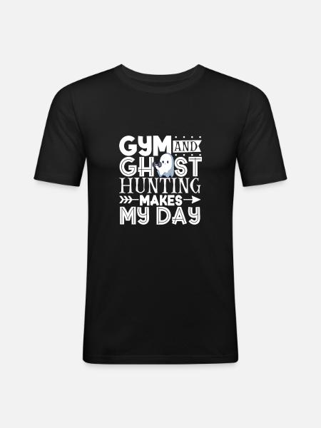 Bodybuilding Powerlifting Weightlifting Fitness - Men's Slim Fit T-Shirt - black